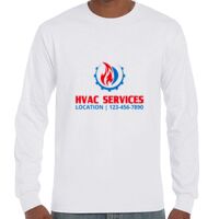 T-Shirt Hammer Manches Longues de Marque Gildan Vignette