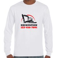 T-Shirt Hammer Manches Longues de Marque Gildan Vignette