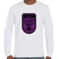 T-Shirt Hammer Manches Longues de Marque Gildan Vignette