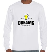 T-Shirt Hammer Manches Longues de Marque Gildan Vignette