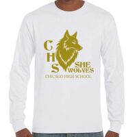 T-Shirt Hammer Manches Longues de Marque Gildan Vignette