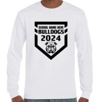 T-Shirt Hammer Manches Longues de Marque Gildan Vignette