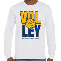 T-Shirt Hammer Manches Longues de Marque Gildan Vignette