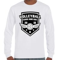 T-Shirt Hammer Manches Longues de Marque Gildan Vignette