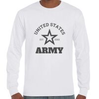 T-Shirt Hammer Manches Longues de Marque Gildan Vignette