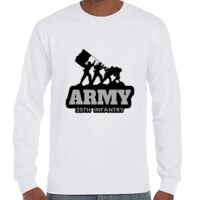 T-Shirt Hammer Manches Longues de Marque Gildan Vignette