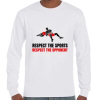 T-Shirt Hammer Manches Longues de Marque Gildan Vignette