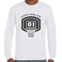 T-Shirt Hammer Manches Longues de Marque Gildan Vignette