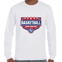 T-Shirt Hammer Manches Longues de Marque Gildan Vignette