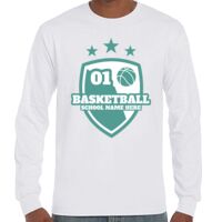 T-Shirt Hammer Manches Longues de Marque Gildan Vignette