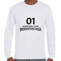 T-Shirt Hammer Manches Longues de Marque Gildan Vignette