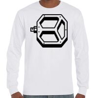 T-Shirt Hammer Manches Longues de Marque Gildan Vignette