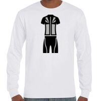 T-Shirt Hammer Manches Longues de Marque Gildan Vignette