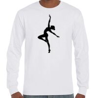 T-Shirt Hammer Manches Longues de Marque Gildan Vignette