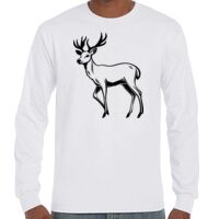 T-Shirt Hammer Manches Longues de Marque Gildan Vignette