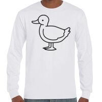 T-Shirt Hammer Manches Longues de Marque Gildan Vignette