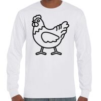 T-Shirt Hammer Manches Longues de Marque Gildan Vignette