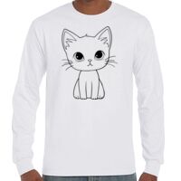 T-Shirt Hammer Manches Longues de Marque Gildan Vignette