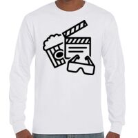 T-Shirt Hammer Manches Longues de Marque Gildan Vignette