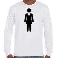 T-Shirt Hammer Manches Longues de Marque Gildan Vignette