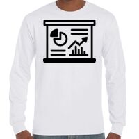 T-Shirt Hammer Manches Longues de Marque Gildan Vignette