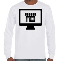 T-Shirt Hammer Manches Longues de Marque Gildan Vignette