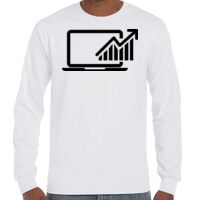 T-Shirt Hammer Manches Longues de Marque Gildan Vignette