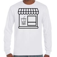 T-Shirt Hammer Manches Longues de Marque Gildan Vignette