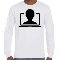 T-Shirt Hammer Manches Longues de Marque Gildan Vignette
