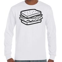 T-Shirt Hammer Manches Longues de Marque Gildan Vignette
