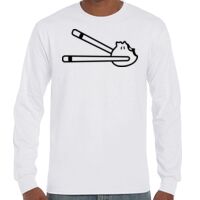 T-Shirt Hammer Manches Longues de Marque Gildan Vignette