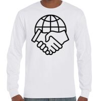 T-Shirt Hammer Manches Longues de Marque Gildan Vignette