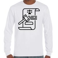 T-Shirt Hammer Manches Longues de Marque Gildan Vignette