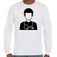 T-Shirt Hammer Manches Longues de Marque Gildan Vignette