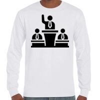 T-Shirt Hammer Manches Longues de Marque Gildan Vignette