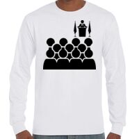 T-Shirt Hammer Manches Longues de Marque Gildan Vignette