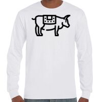 T-Shirt Hammer Manches Longues de Marque Gildan Vignette