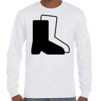 T-Shirt Hammer Manches Longues de Marque Gildan Vignette