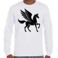 T-Shirt Hammer Manches Longues de Marque Gildan Vignette
