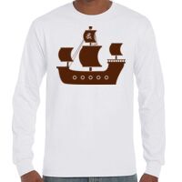 T-Shirt Hammer Manches Longues de Marque Gildan Vignette