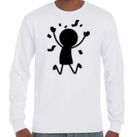 T-Shirt Hammer Manches Longues de Marque Gildan Vignette