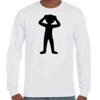 T-Shirt Hammer Manches Longues de Marque Gildan Vignette