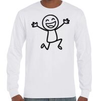 T-Shirt Hammer Manches Longues de Marque Gildan Vignette