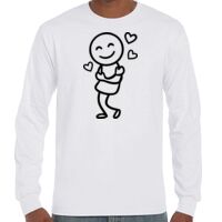 T-Shirt Hammer Manches Longues de Marque Gildan Vignette