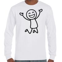T-Shirt Hammer Manches Longues de Marque Gildan Vignette