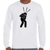 T-Shirt Hammer Manches Longues de Marque Gildan Vignette