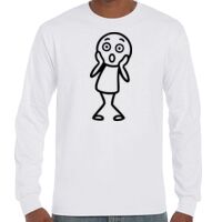 T-Shirt Hammer Manches Longues de Marque Gildan Vignette
