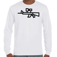 T-Shirt Hammer Manches Longues de Marque Gildan Vignette