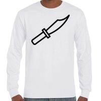 T-Shirt Hammer Manches Longues de Marque Gildan Vignette