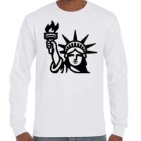T-Shirt Hammer Manches Longues de Marque Gildan Vignette